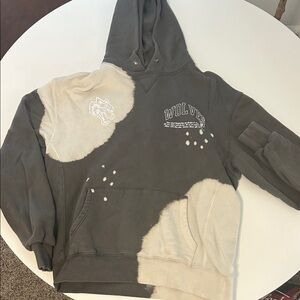 Darc Sport Grey Cream Pink Hoodie